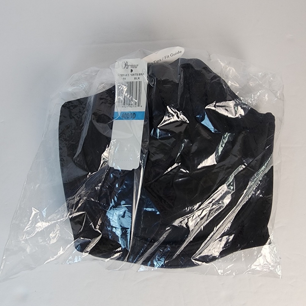 Paramour by Felina 135131 Body X Full Figure Med Impact Wired Sports Bra 40DDD‎